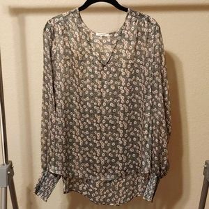 Pleione sheer blouse. Size Large
